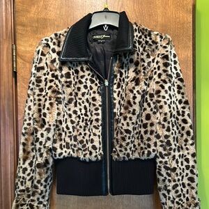 GUESS Leopard Print Women's Jacket